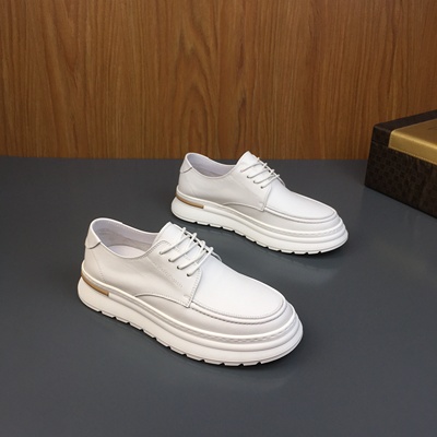 宝洛吉夏季新款男鞋小白鞋舒适