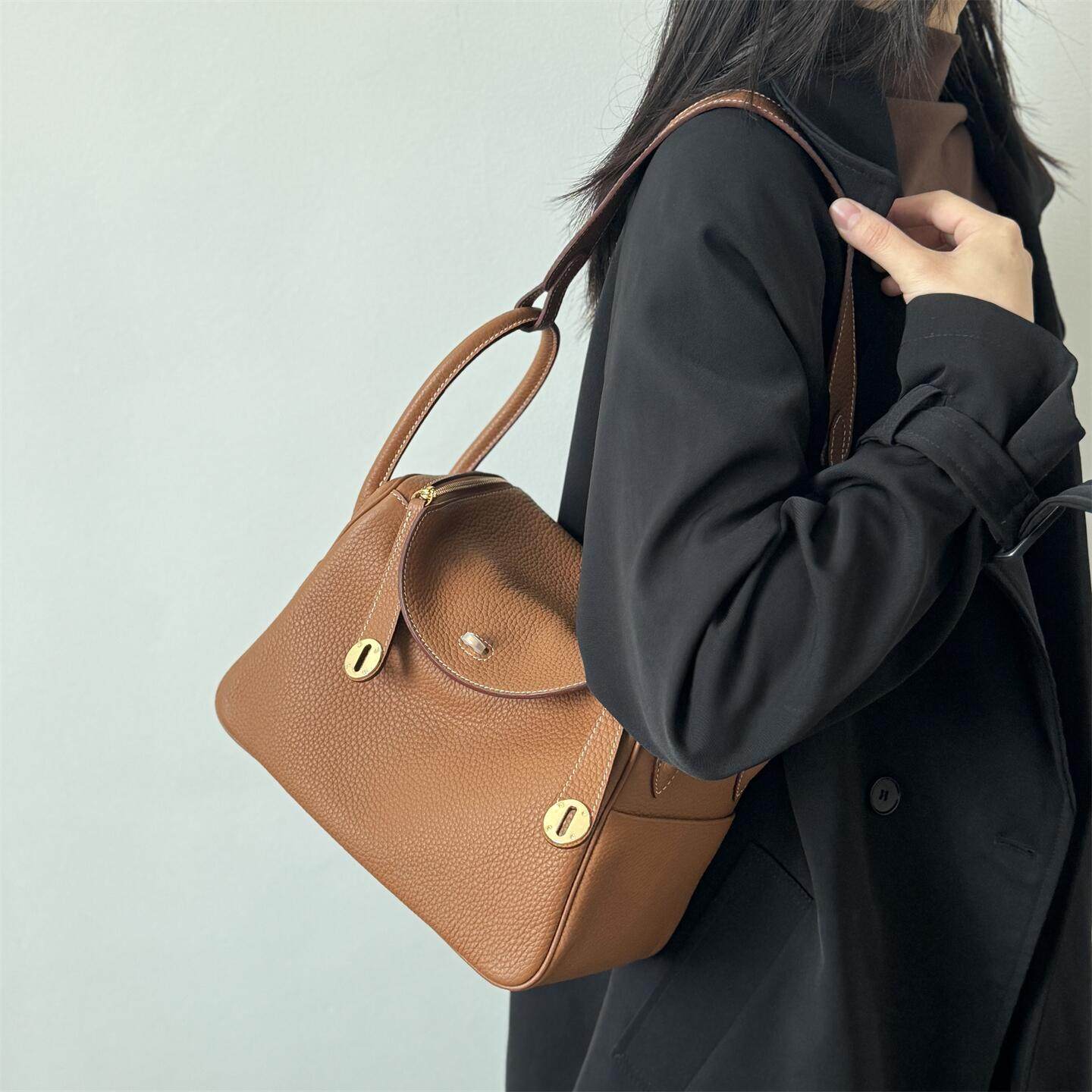 大厂代工！TC头层牛皮包包26寸手工蜡线琳迪包真皮女包单肩医生包,箱包皮具/热销女包/男包,通用款女包,淘宝优惠券,粉丝福利购,淘宝优惠卷