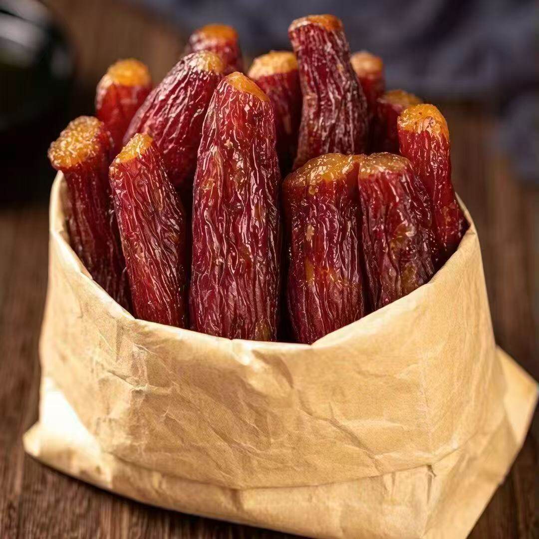 红瑶蜜薯干早餐红薯干倒蒸烘烤地瓜干即食减低0代餐脂解馋零食品