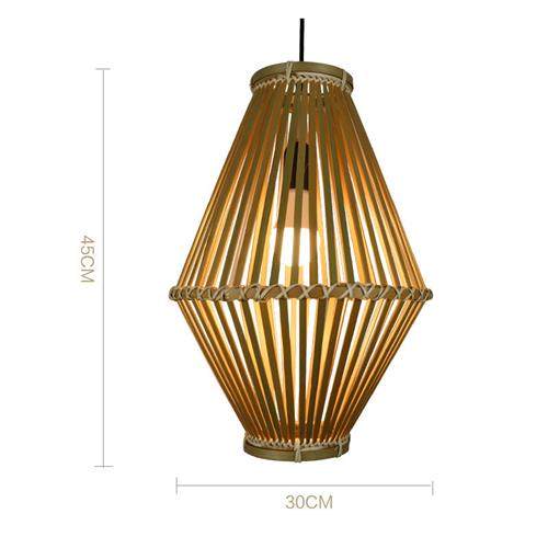 中式复古吊灯竹艺竹编客厅餐厅灯年设计师款简约北欧民宿灯饰,家装灯饰光源,客厅吊灯,淘宝优惠券,粉丝福利购,淘宝优惠卷