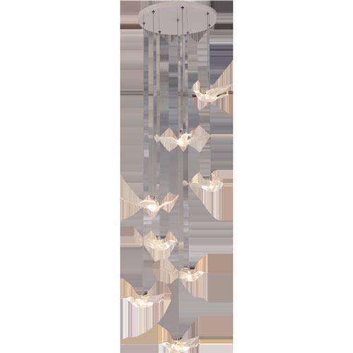 酒店大厅复式楼梯吊灯店铺商用别墅售楼部沙盘大堂小鸟工程定制灯,家装灯饰光源,客厅吊灯,淘宝优惠券,粉丝福利购,淘宝优惠卷