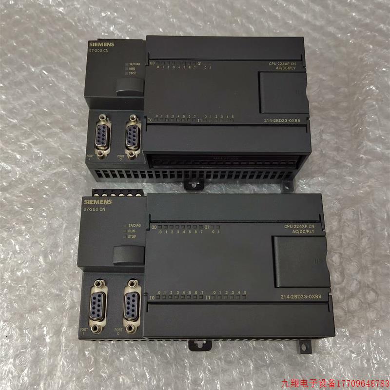拍前询价: PLC 214-2BD23-0XB8  成色很新