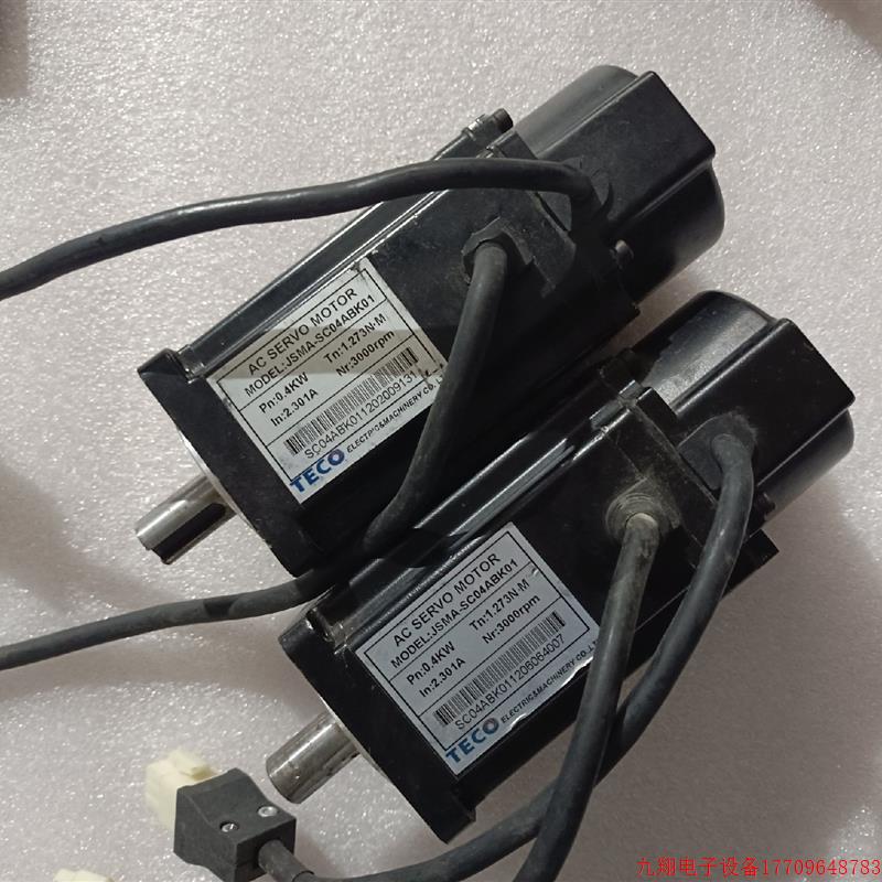 拍前询价:原装拆机件二手东元JSMA-SC04ABK01,400W单电