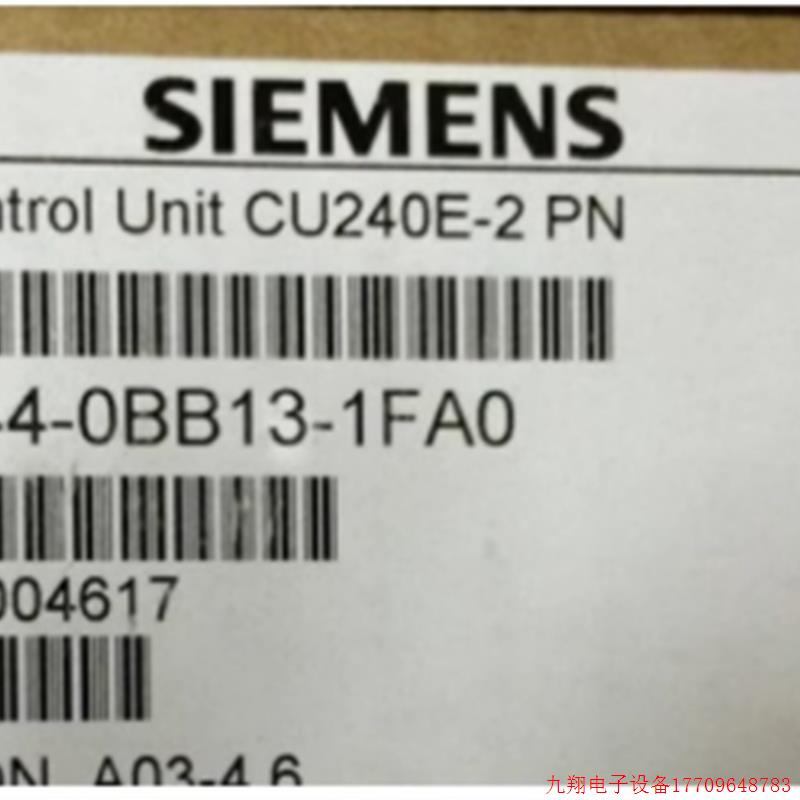 拍前询价:6SL3244-0BB13-1FA0CU240E-2PN-F控制单元6SL32440BB13