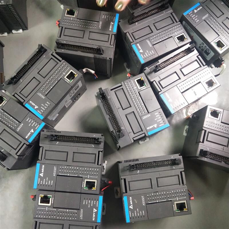 拍前询价：(议价产品)二手台达plc主机扩展as332t-a as-ps02 as