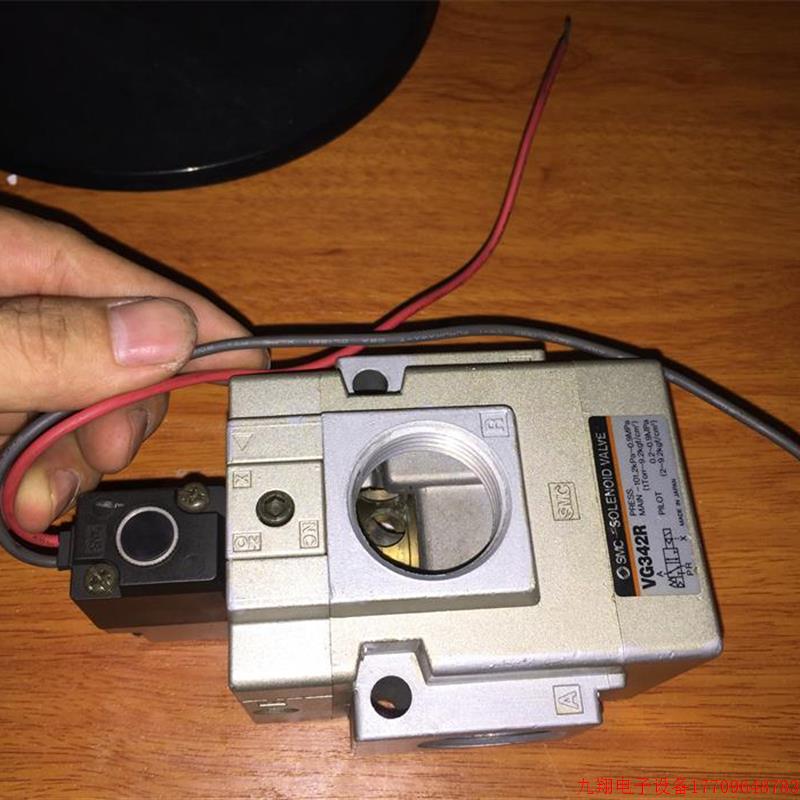拍前询价:产品保用一年VG342R V0307-5G DC24V 3通先导式电磁阀