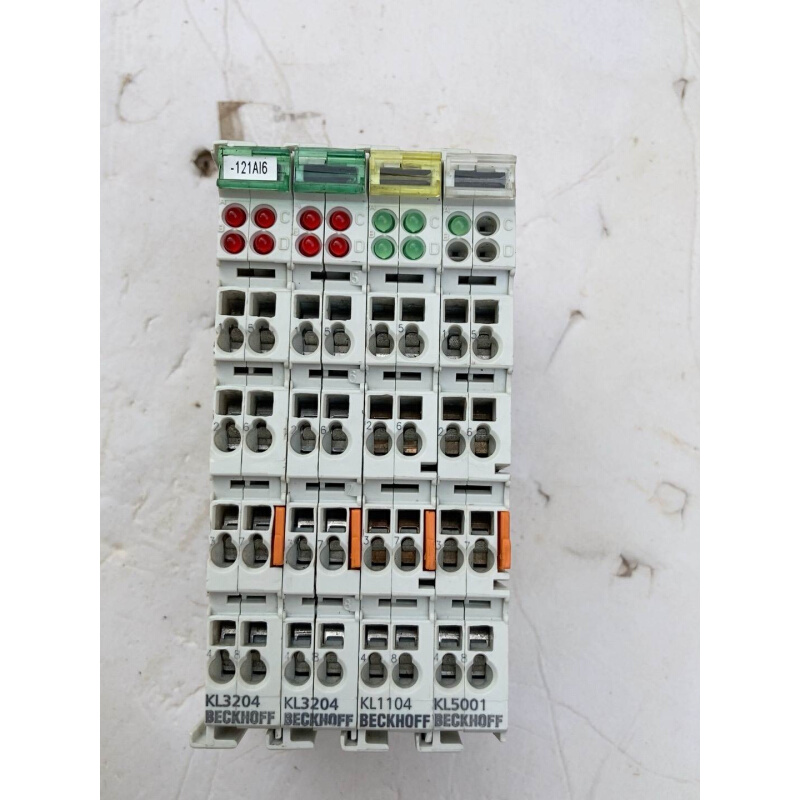 拍前询价：德国倍福模块BECKOFF KL3204 两片，KL5001