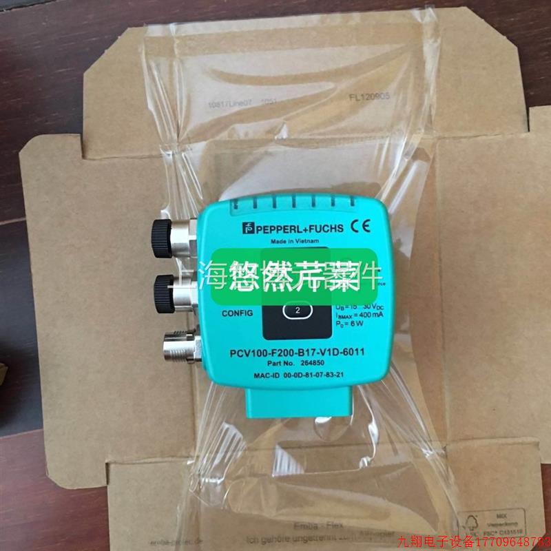 拍前询价:德国P+F读码器PCV100-F200-B17-V1D-6011倍加福原装 议
