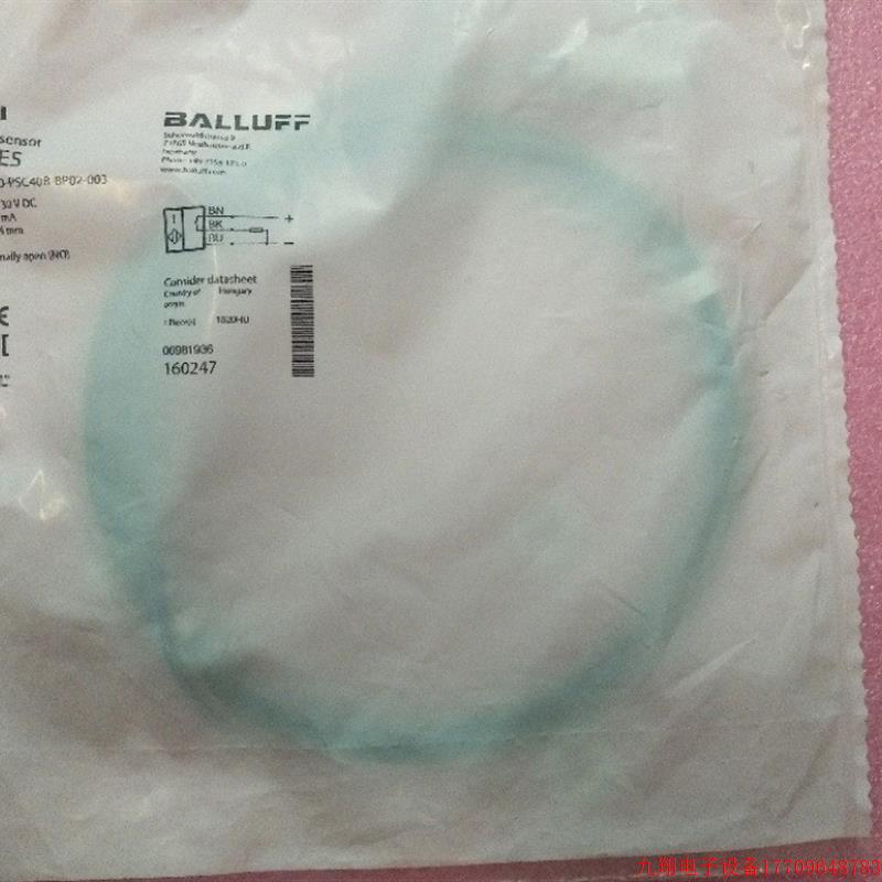 拍前询价:A027*全新正品BALLUFF巴鲁夫 BES M12MD-PSC40B-BP02-0