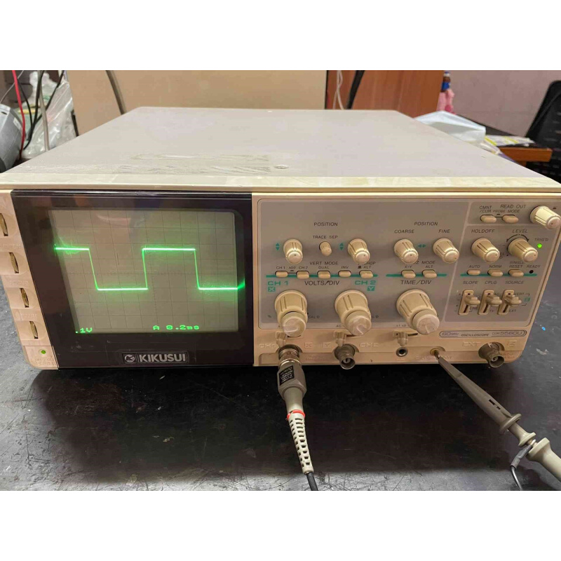 拍前询价：日本进口菊水COR5560U双通道模拟示波器带光标60Mh?询 玩具/童车/益智/积木/模型 文件袋 原图主图