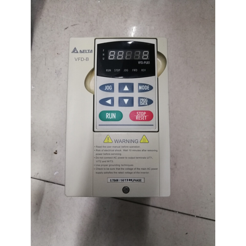 拍前询价：[议价]台达变频器VFD007B23A实图，功能包好