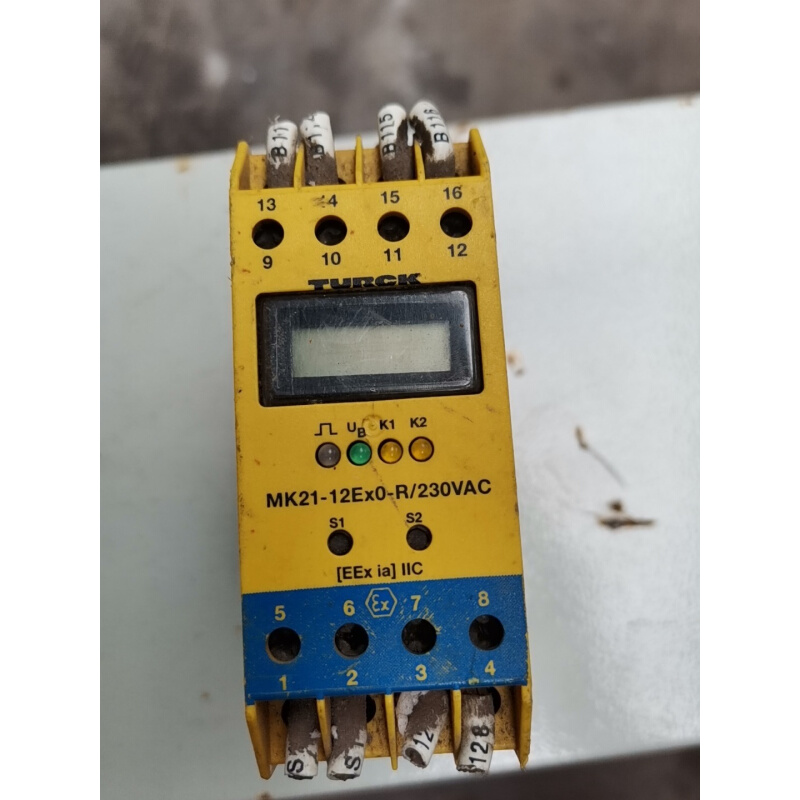 拍前询价：拆机TURCK图尔克 MK21-122EX0-R 安全栅，成