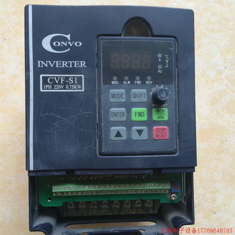 拍前询价:康沃G5 0.75KW 380V FSCS01.1-0K75-1P220-AP拆机包好