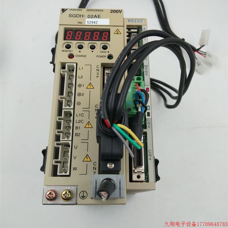 拍前询价:原装拆机安川伺服驱动器SGDH-02AE扩展模块JUSP-NS300