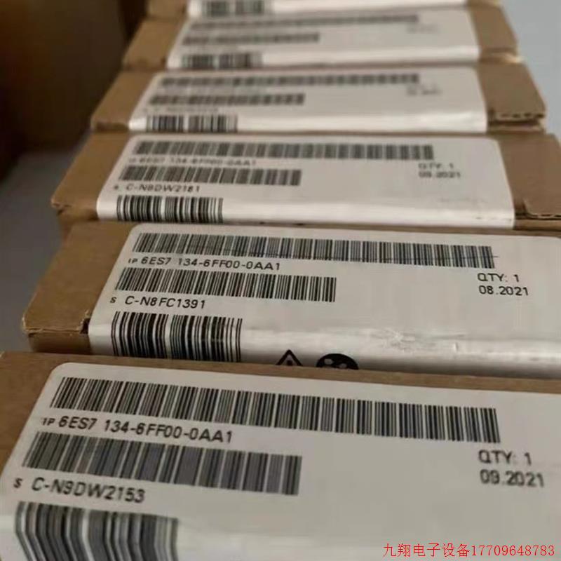 拍前询价:6ES7134-6FF00-0AA1ET200SP输入模块6ES7 134-6FF00-0A