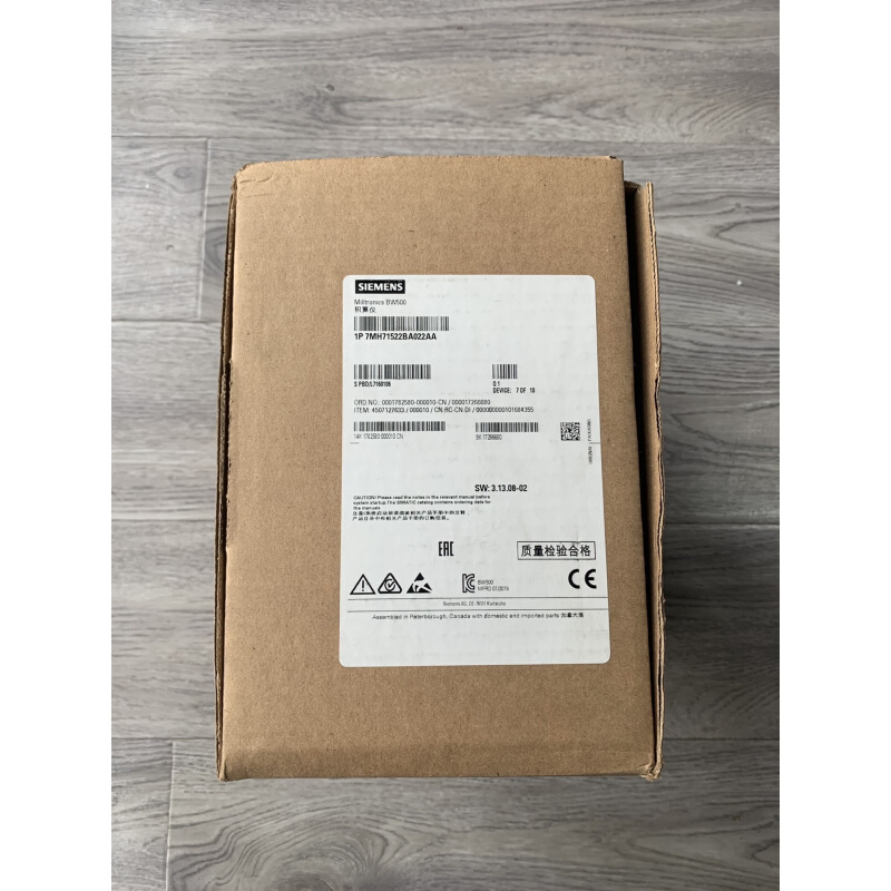 拍前询价：(议价）7MH71522BA022AA积算仪BW500