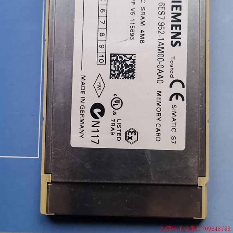 拍前询价:6ES7952-1AM00-0AA0 存储卡SRAM  4MB实物照片  现货