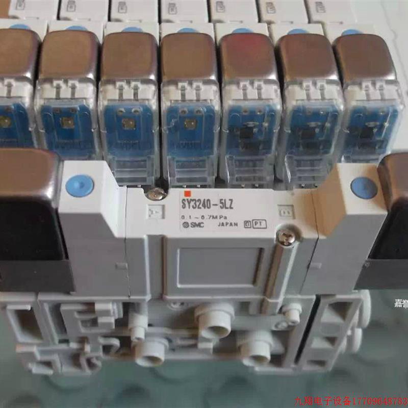 拍前询价:现货日本SMC正品全新电磁阀SY3240-5LZ SY3240-5LNZ带