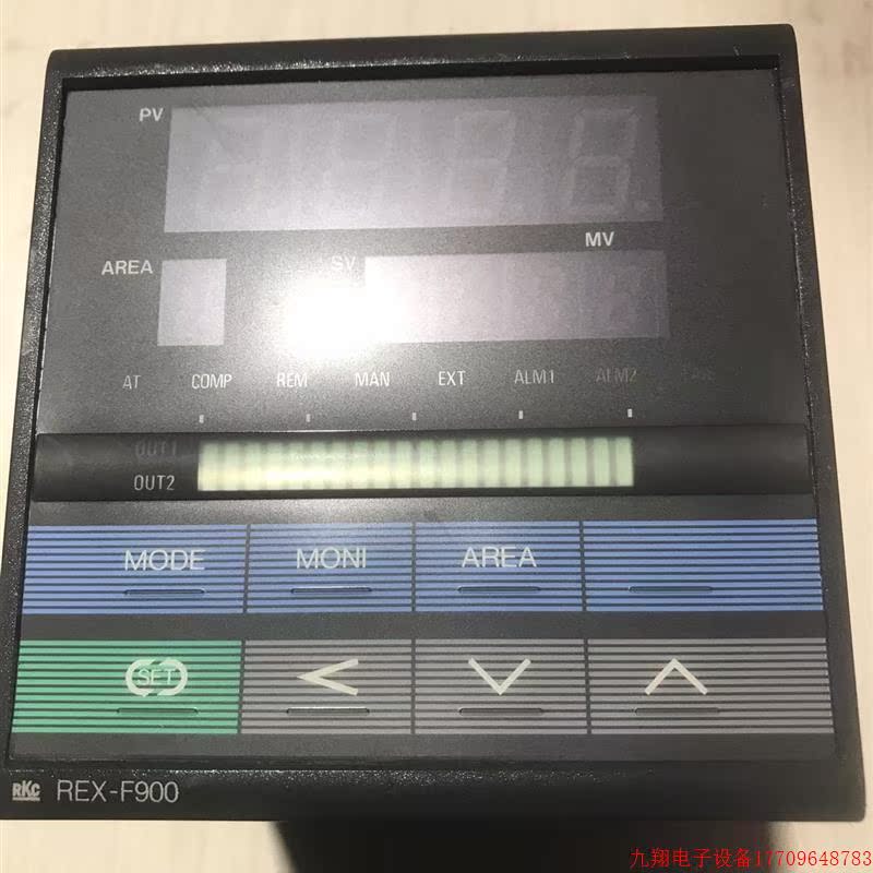拍前询价:拆机RKC;F900温控仪F900FT05-8*CH-NNN-1N