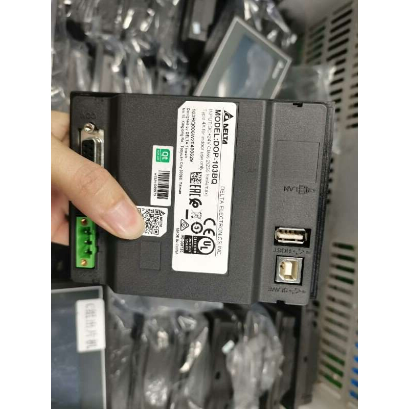 拍前询价：台达触摸屏DOP-103BQ成色如图所示功能包好需要