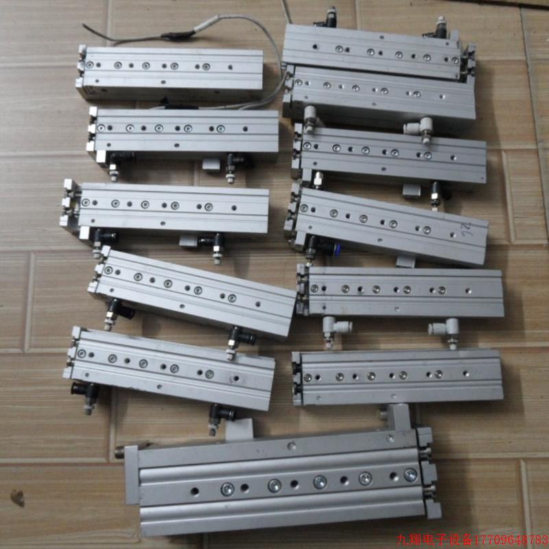 拍前询价:SMC滑台气缸MXS8-75 MXS8-75AS MXS16-100A 原装拆机现