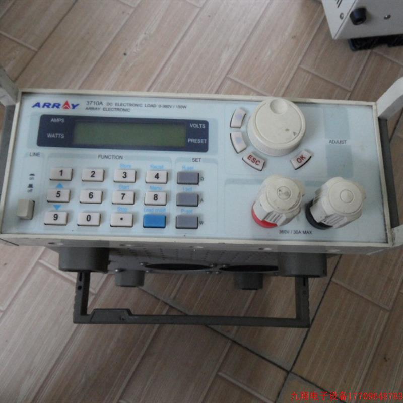 拍前询价:ARRAY亚锐3710A 0-360V/150W可编程可编程直流电子负载