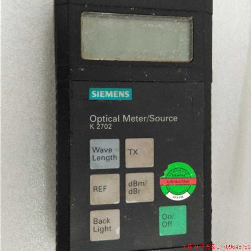 拍前询价:SIEMENS/ 仪表 K2702-1AG