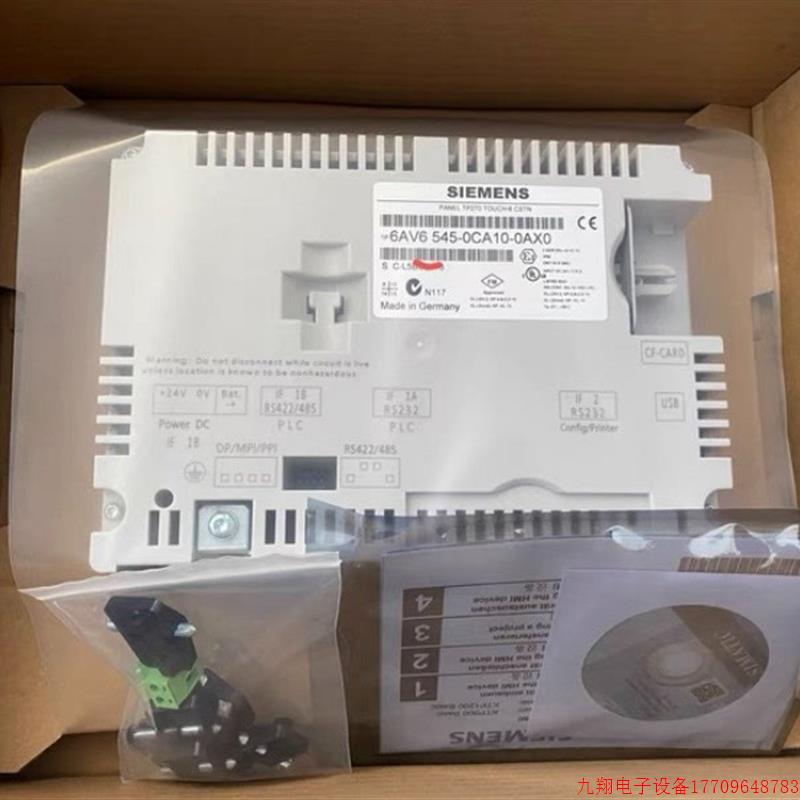 拍前询价:6AV6545-0CA10-0AX0 全新未拆封