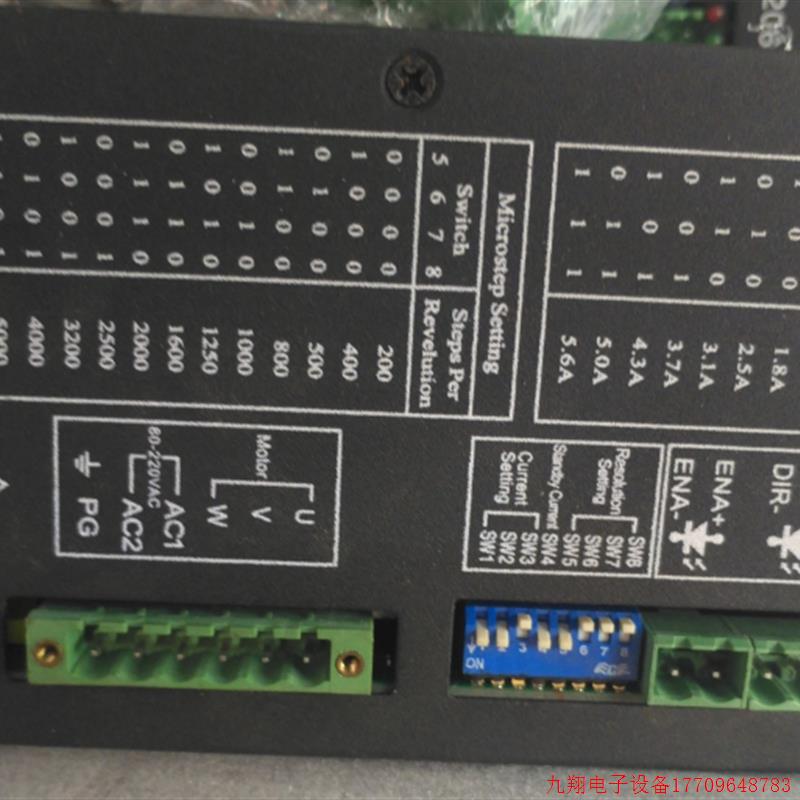 拍前询价:3M2060 杰美康步进马达驱动器3M2060H(-L) 二手的