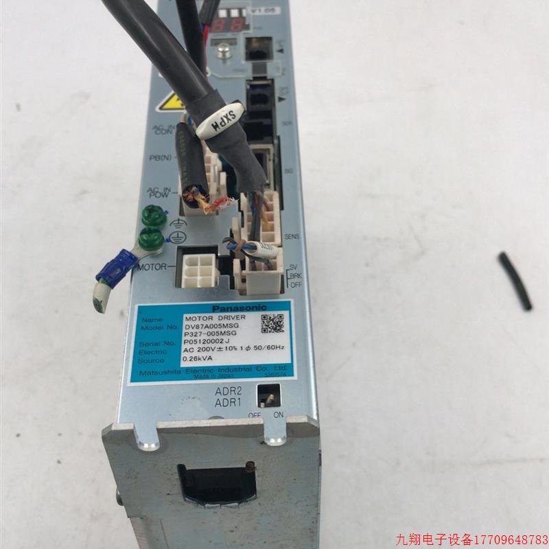 拍前询价:原装拆机伺服驱动器DV87A005MSG现货实物图