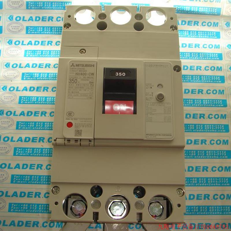 拍前询价:原装正品】日本三菱漏电断路器MITSUBISHI NV400-CW 3P