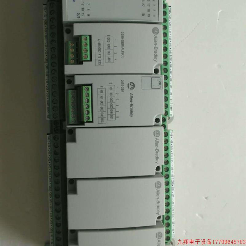 拍前询价:AB 2080-LC50-48QBB/PS120/OB4/IQ4 2085-OB16