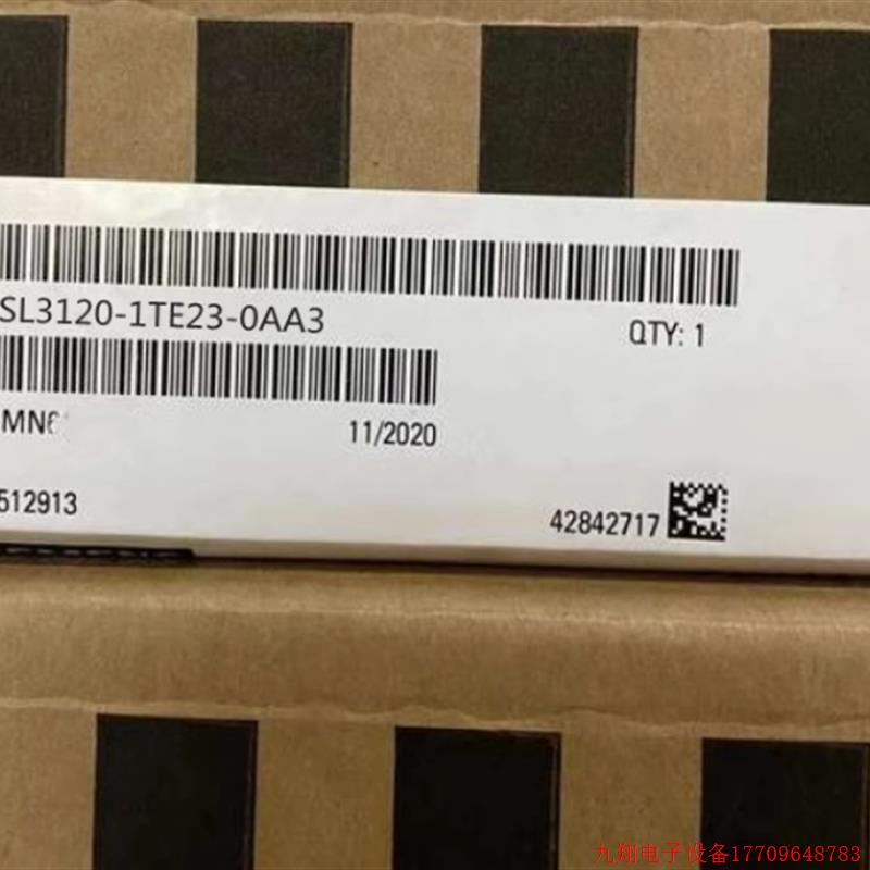 拍前询价:6SL3120-1TE23-0AA3S120单电机模块6SL31201TE230AA3原