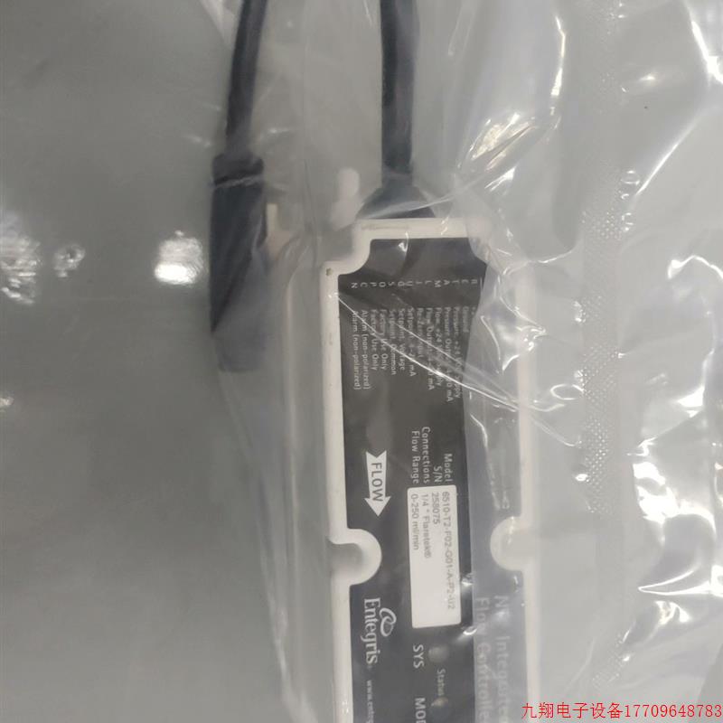 拍前询价:Entegris英特格PFA流量控制器6510-T2-F02-G01-A-P2-U2