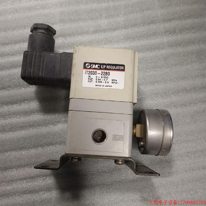 拍前询价:原装拆机件二手SMC比例阀IT2030-22B0,功能包好,