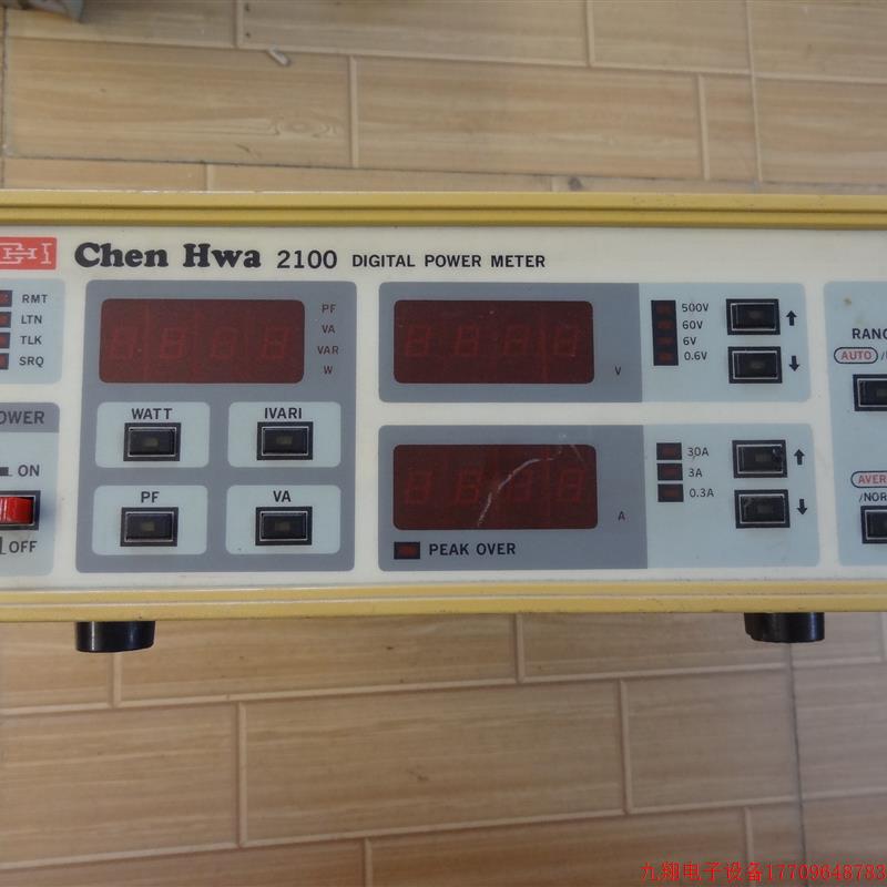 拍前询价:原装二手 Chen Hwa 诠华 2100 数字功率计功率测试仪