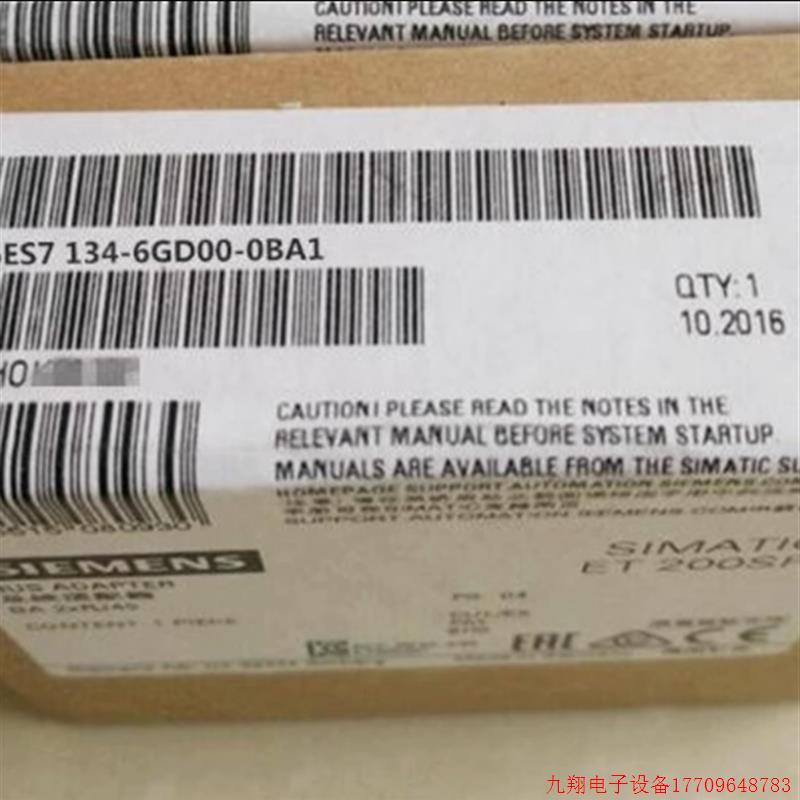 拍前询价:6ES7134-6GD00-0BA1ET200SP4路输入模块6ES71346GD000B