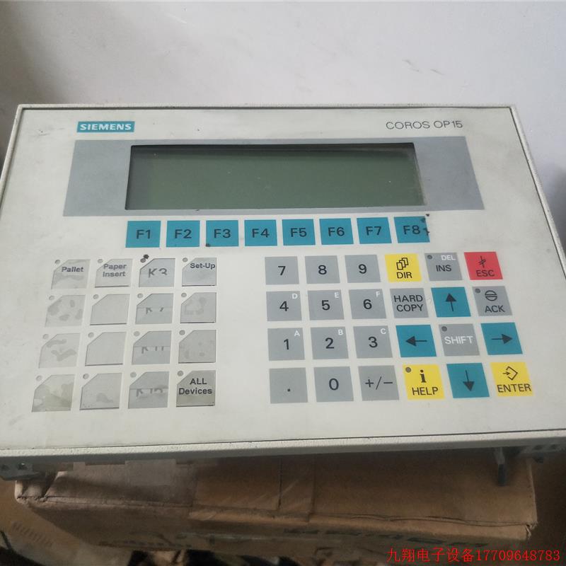 拍前询价:6AV3515-1MA20-1AA0 拆机件 OP 15-C1 功能正常  询价
