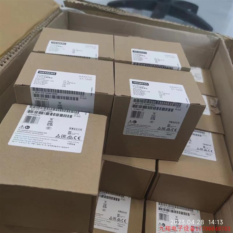拍前询价:6ES7214-1AG40-0XB0 CPU1214C DC/DC/DC主机模块214-1A