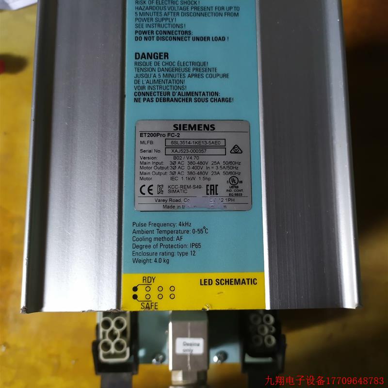拍前询价:SIEMENS  6SL3514-1KE13-5AE0.拆机