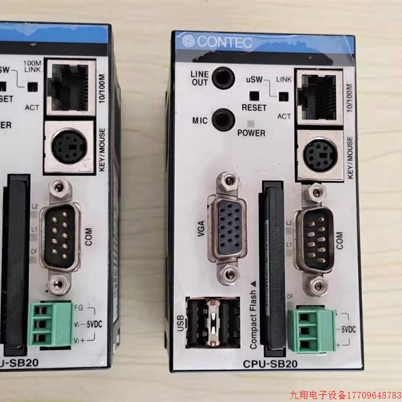 拍前询价:CONTEC PLC CPU-SB20/128(FIT)GY