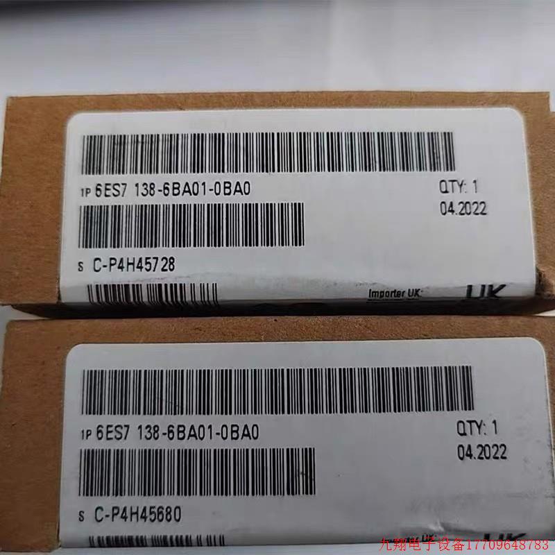 拍前询价:6ES7138-6BA01-0BA0ET200SP计数器模块6ES7 138-6BA01-