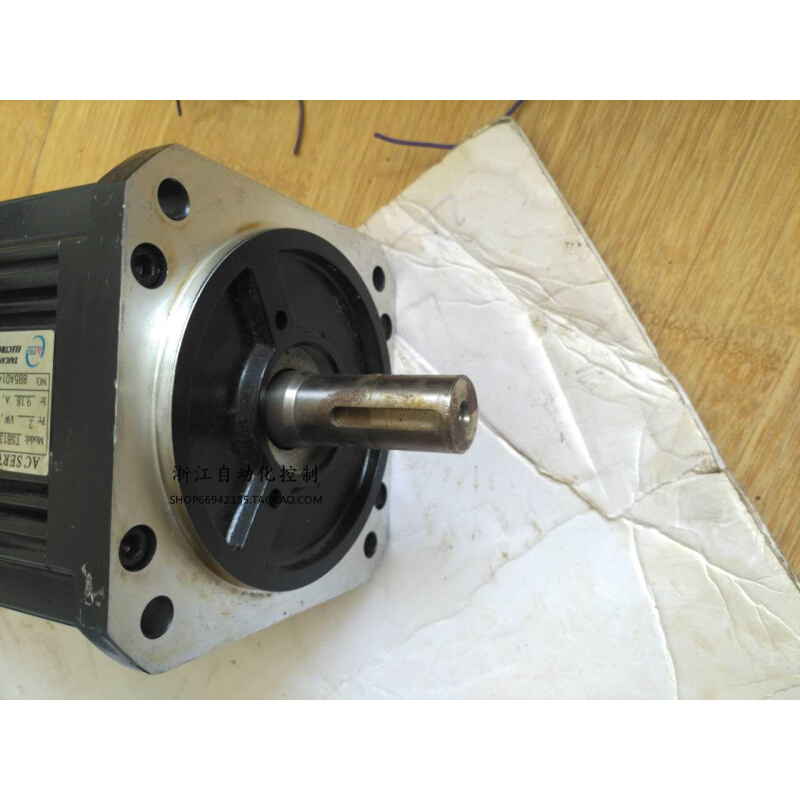 拍前询价：旧/ 东元伺服电机TSB13202B-3NHA