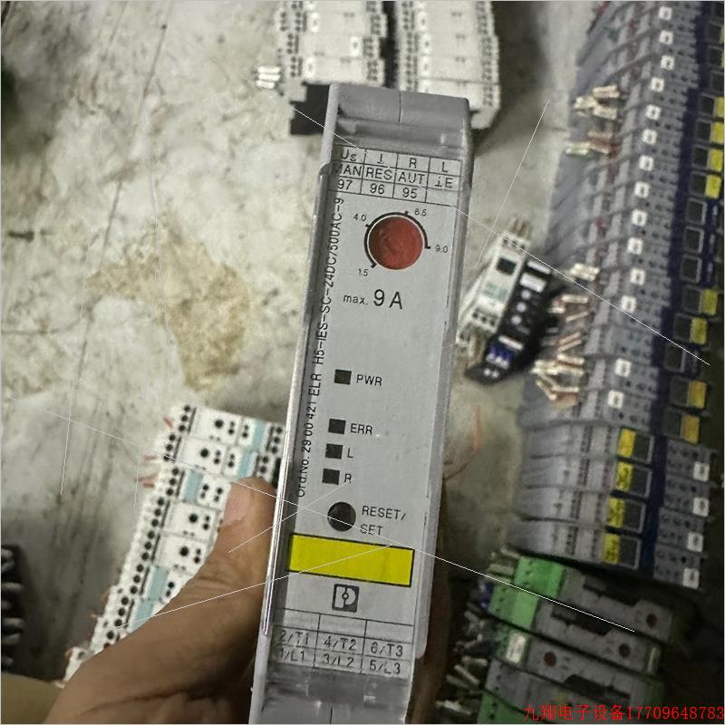 拍前询价:菲尼克斯电子式电机启动器 马达起动器ELRH5-1ES-SC
