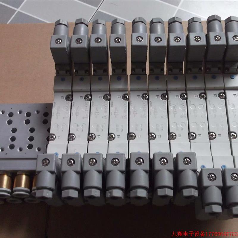 拍前询价:实拍现货SMC二手电磁阀SY7240/7340/7440-5D SS5Y7-41-