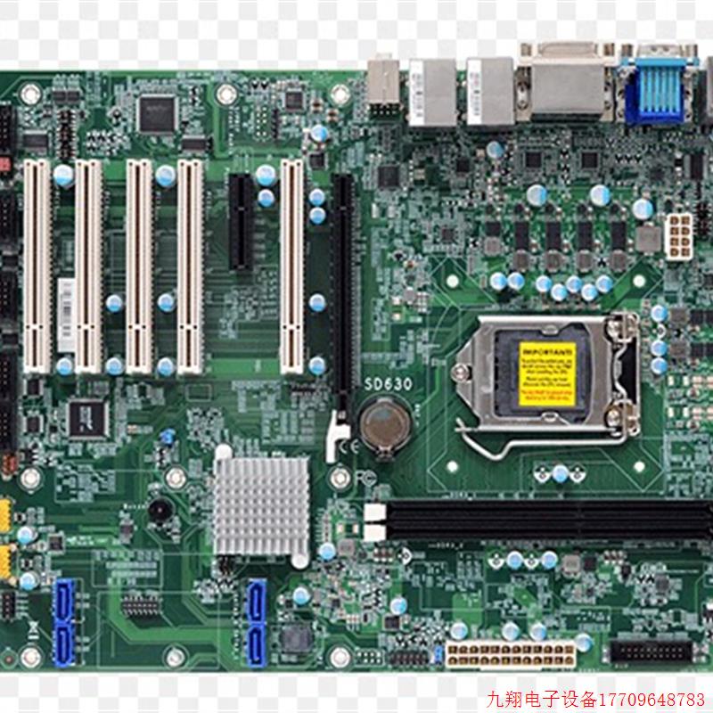 拍前询价:DFI SD630 H110C 支持6-7代CPU 双网口5个PCI插槽 工业