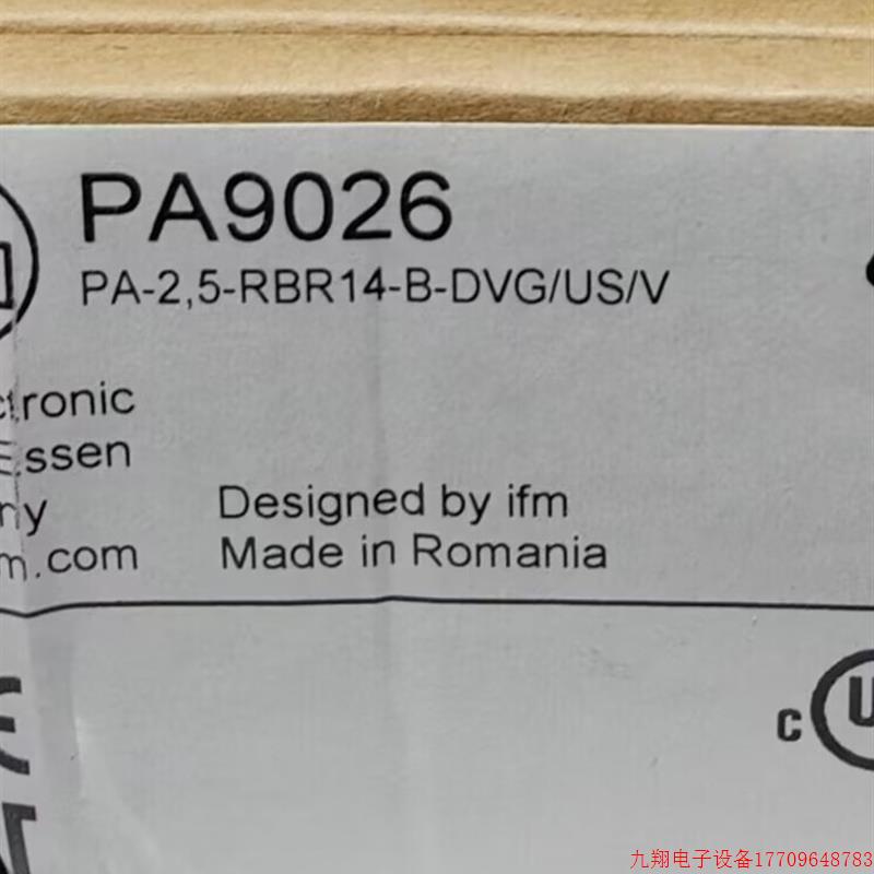 拍前询价:IFM PA9026 PA9027 PA9028 PA9021全新原装正品易福门