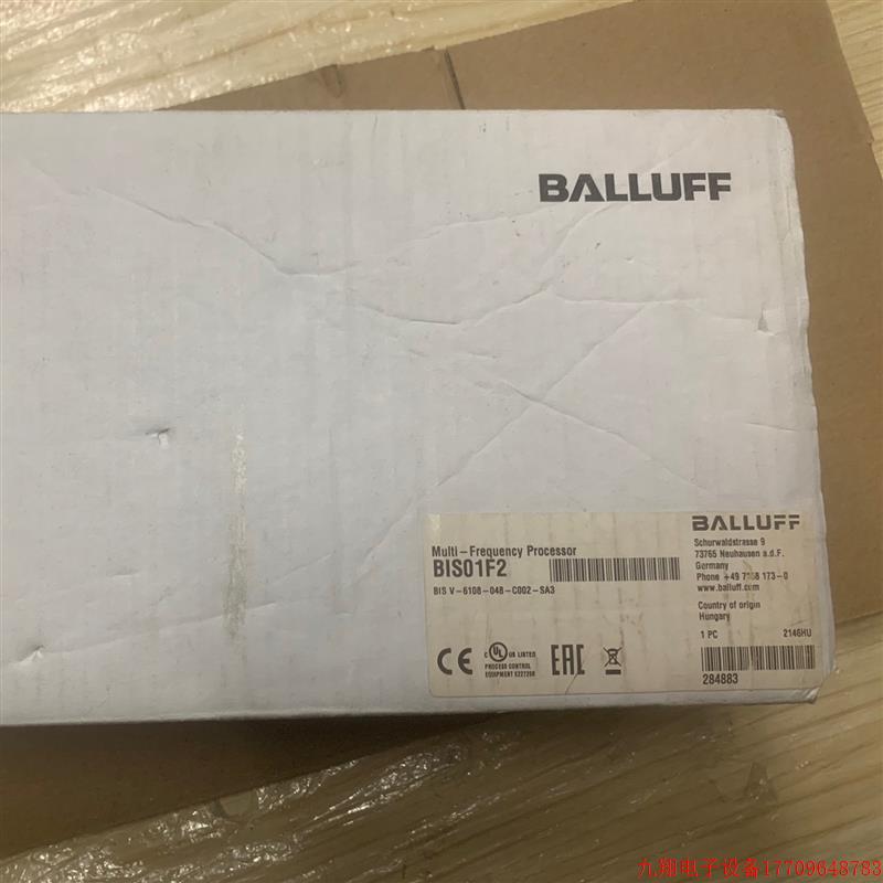 拍前询价:BALLUFF巴鲁夫BIS01F2 BIS V-6108-0