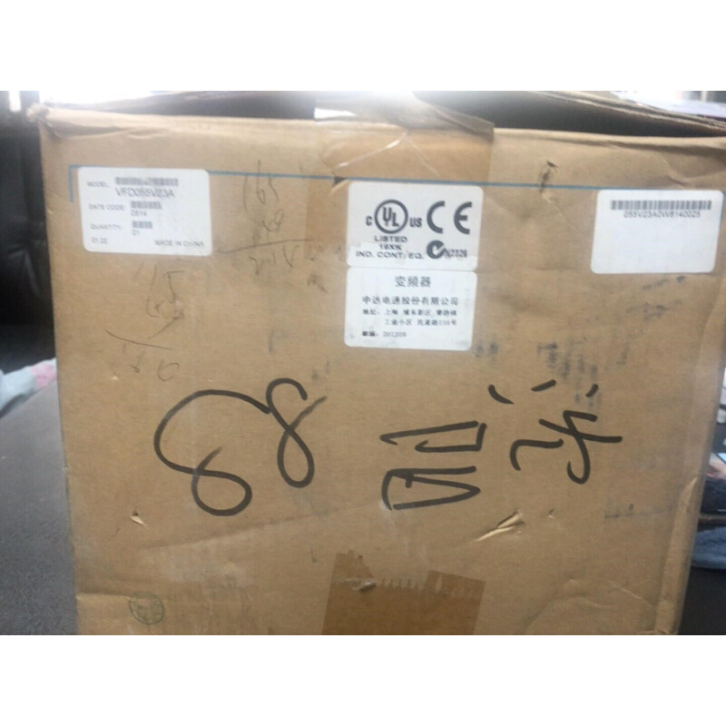 拍前询价：全新台达变频器VFD055V23A