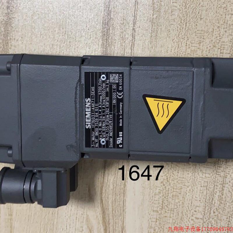 拍前询价:伺服马达1FT6031-4AK71-3EA6议价